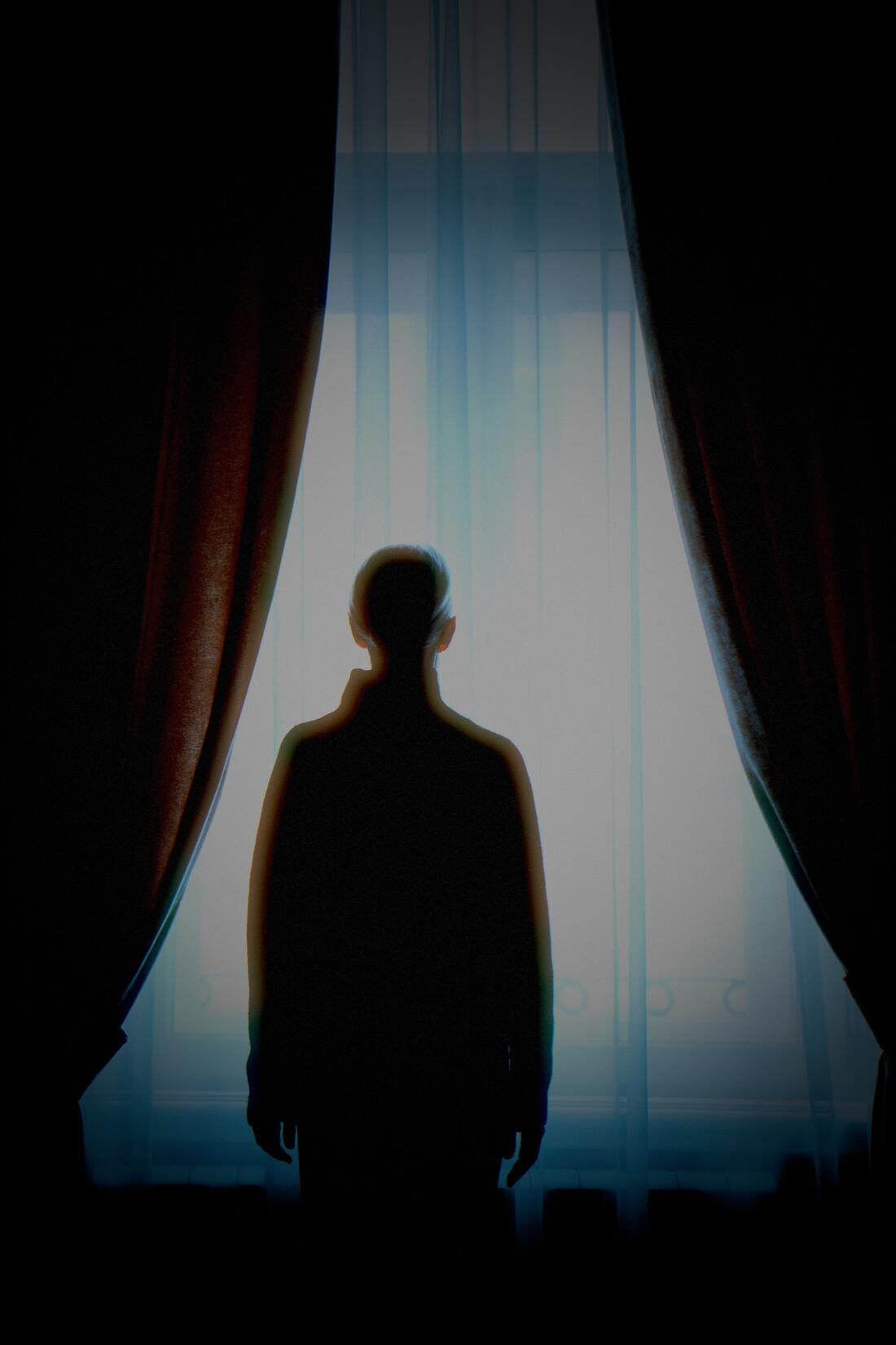 A photograph processed by the Medianoche machine.